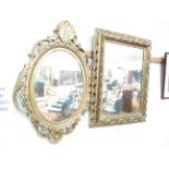 2 x Guild framed Mirrors