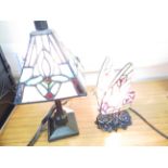 2 x Ornate Table Lamps