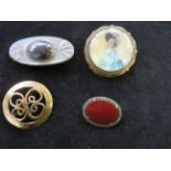 4 x Vintage Pin Brooches