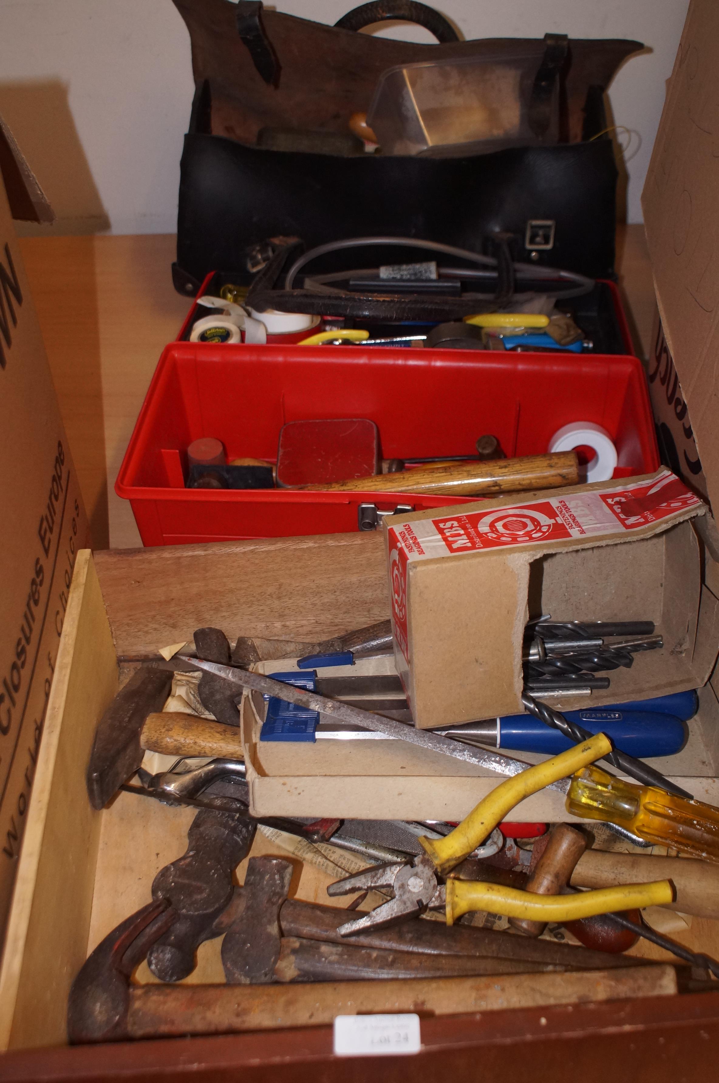 A large quantity of good quality tools to include