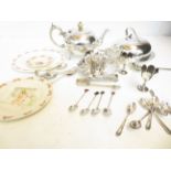 A Collection of Plated Ware and Nursery Ware to in