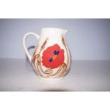 Moorcroft Jug Harvest Poppy