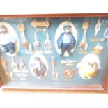 Shadow Box with Sailors and Sailing Knots 64 cm x