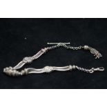 Silver Victorian Albertina chain