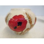 Moorcroft Harvest Poppy vase 11cm