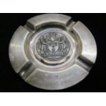 Silver Cheshire County Council ashtray with Birmin