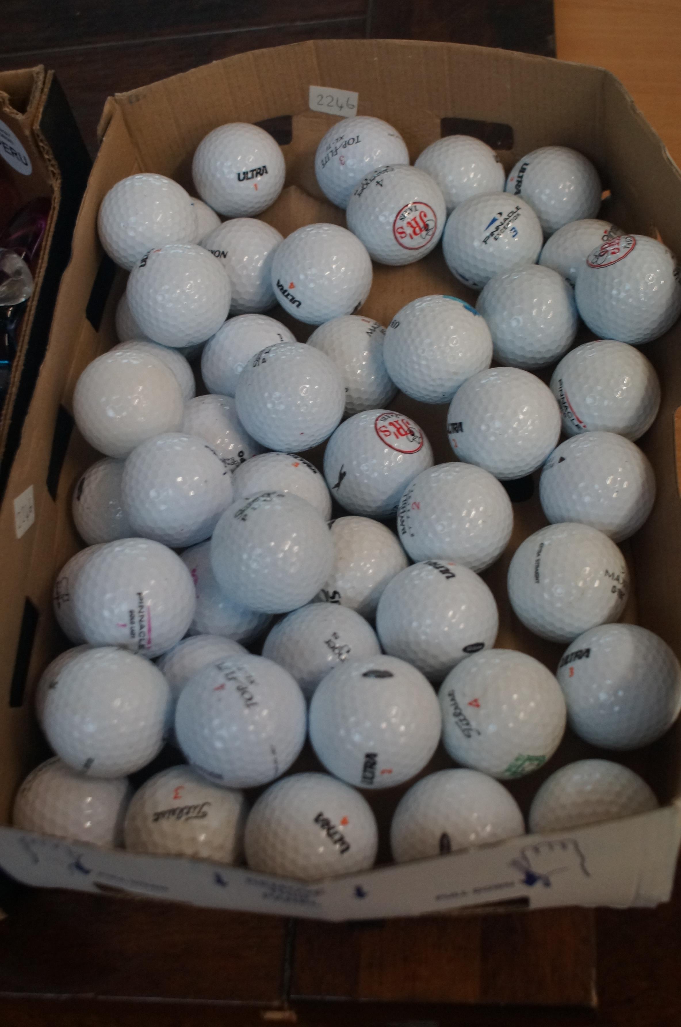 A Box of Golf Balls