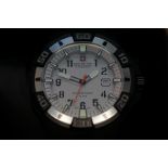 Gents Hanowa swiss military wristwatch with rubber