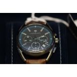 Gents Maserati chronograph wristwatch boxed as new