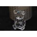 A Swarovski Teddy Bear Boxed