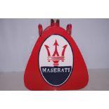 Red Maserati petrol can 34cm