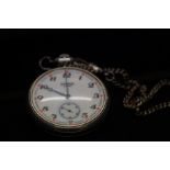 Vintage Sekonda 18 Jewels railroad pocket watch US