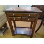 3 drawer hall table