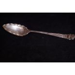 Interesting silver hallmarked, large spoon 106 gr