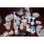 Collection of ceramics and porcelain