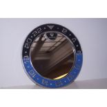 Aluminum Rolex wall mirror Diameter-40cm