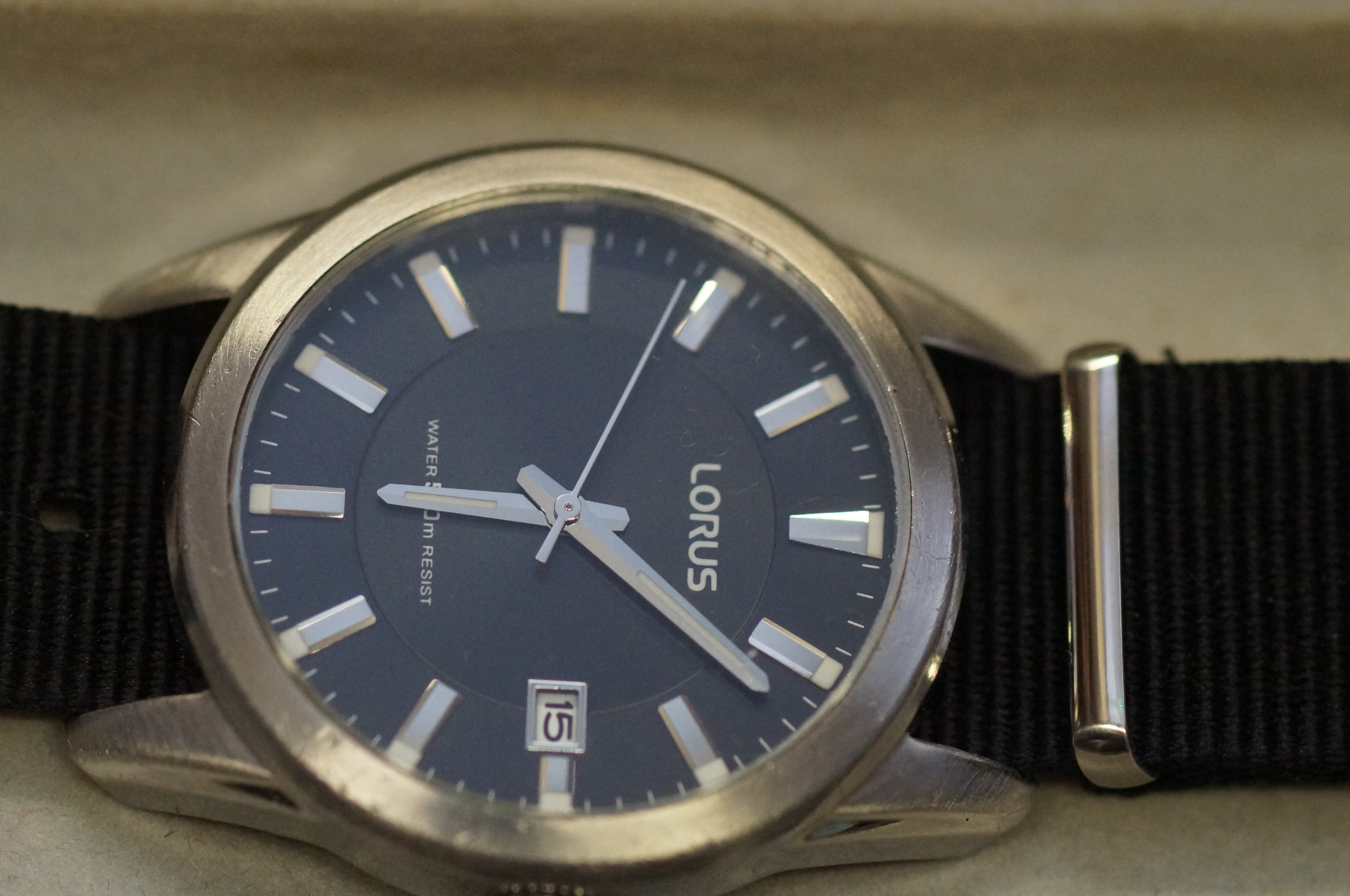 Gents Lorus wristwatch boxed