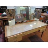 Retro mirrored dressing table