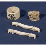 Four pieces of ivory