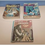 30 Alan Class Comics, 'Uncanny Tales' 'Sinister Tales' and 'Secrets of the Unknown'