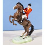 A Beswick Huntsman on Rearing Horse No. 868 style 2