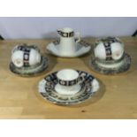 A part Royal Vale HJC china tea set