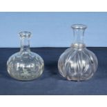 Two water carafes