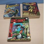 30 Alan Class comics, 'Secrets of the Unknown' 'Stories of Suspense' and 'Uncanny Tales'