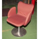 A vintage swivel chair