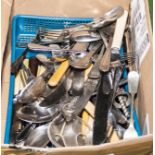 A box of cutlery