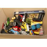 A collection of diecast model vehicles