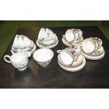 Two part tea sets