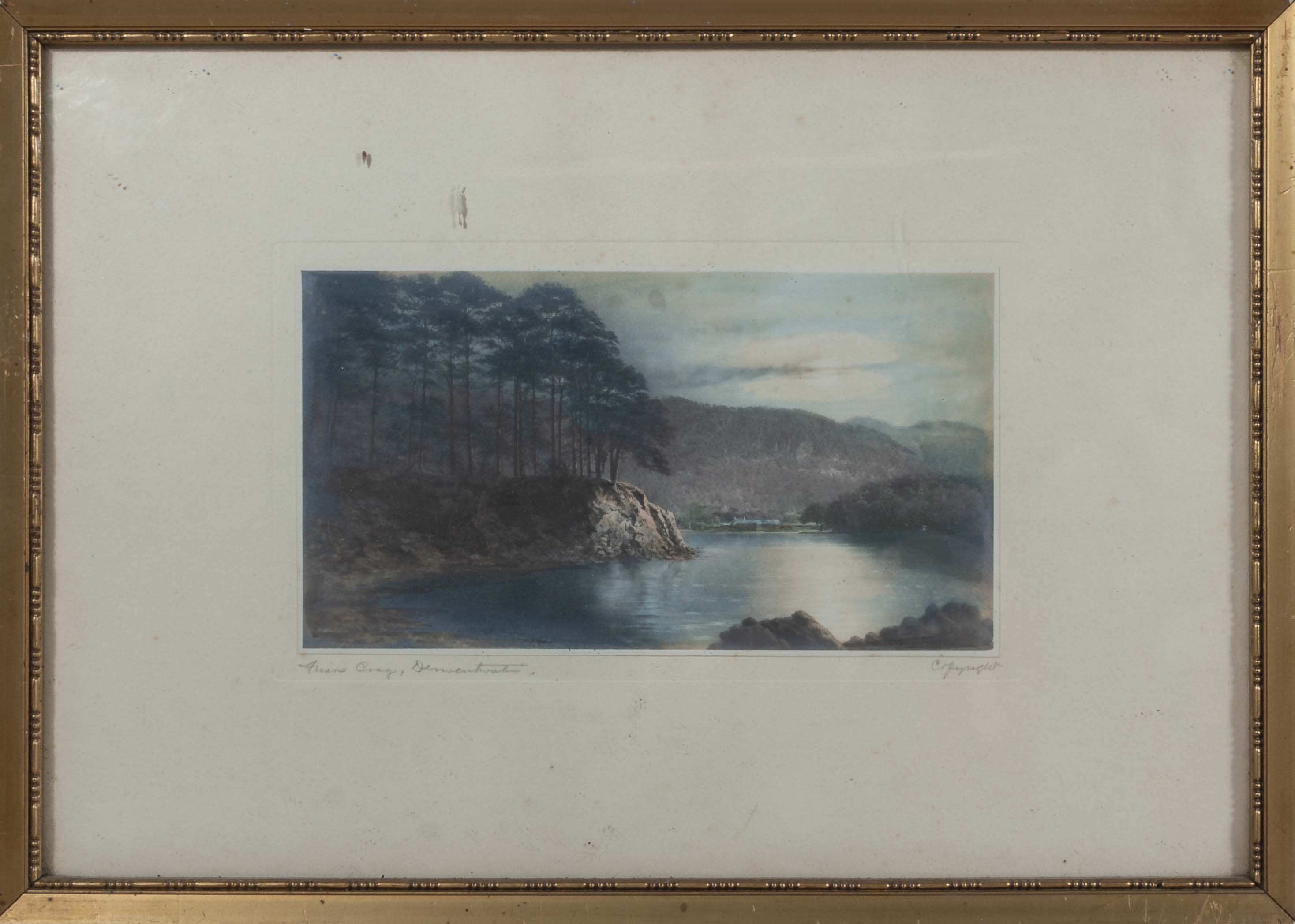 A pair of framed pictures of Derwentwater - Bild 2 aus 3