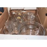 A box of glass ware