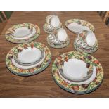 A Royal Doulton part dinner/tea set