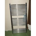 A bathroom radiator