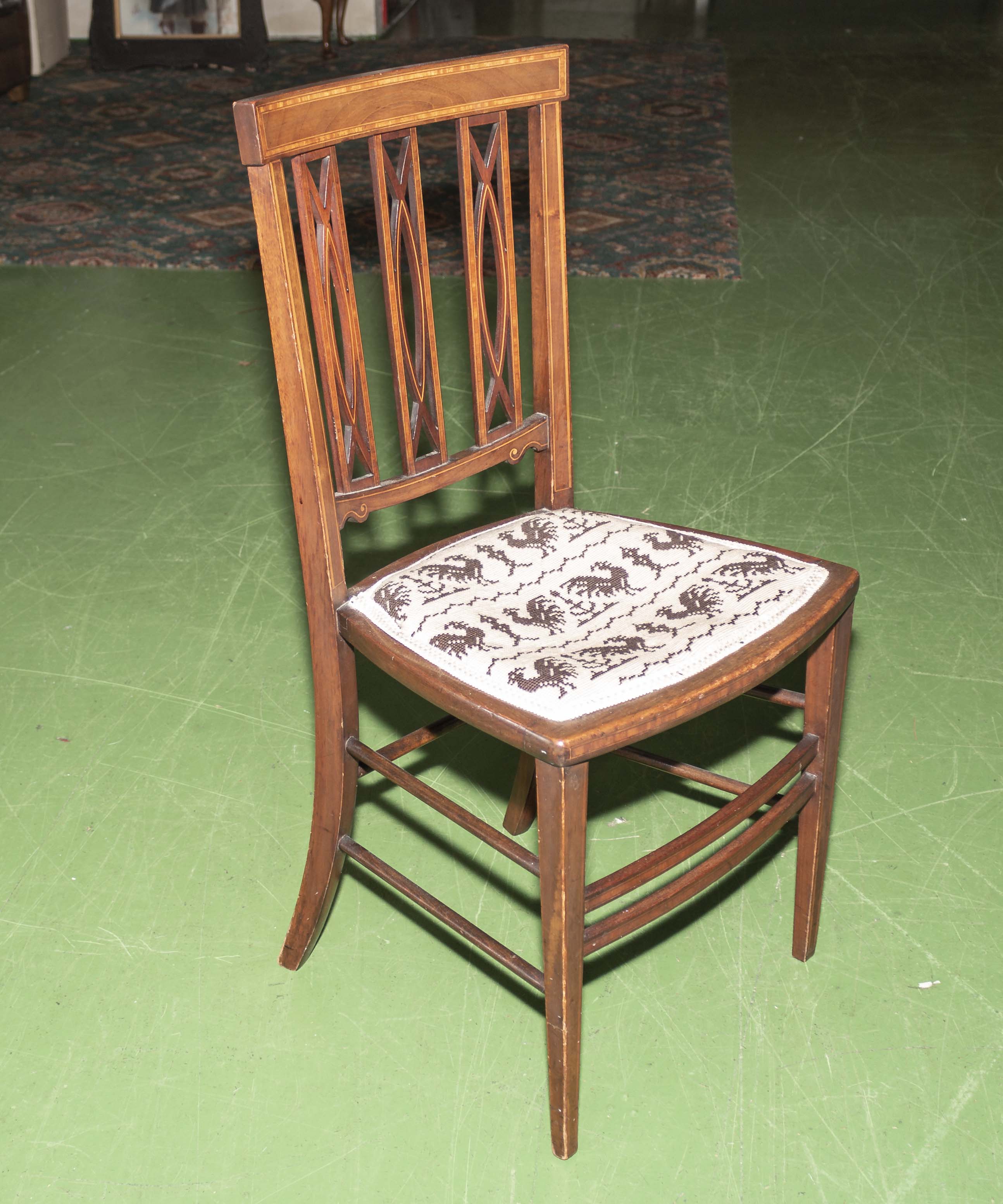 A bedroom chair