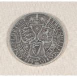 A 1901 silver florin