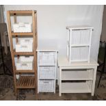 Four storage racks