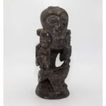West African tribal statute multiple images