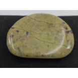 Atlantisite fossil stone brooch