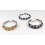 Three ethnic bracelets