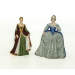 Two porcelain figures