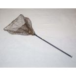 A fishing landing net