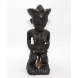 West African Chokwe tribal figure mid 20th Cent.