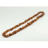 Victorian genuine Amber necklace (169gms)