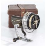 Vintage Hardy Bros 'The Altex' No2 Mark IIII fixed spool fishing reel with case