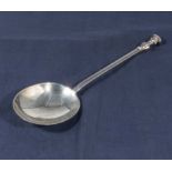 A silver apostle spoon. 58gms. Marks for London 1926