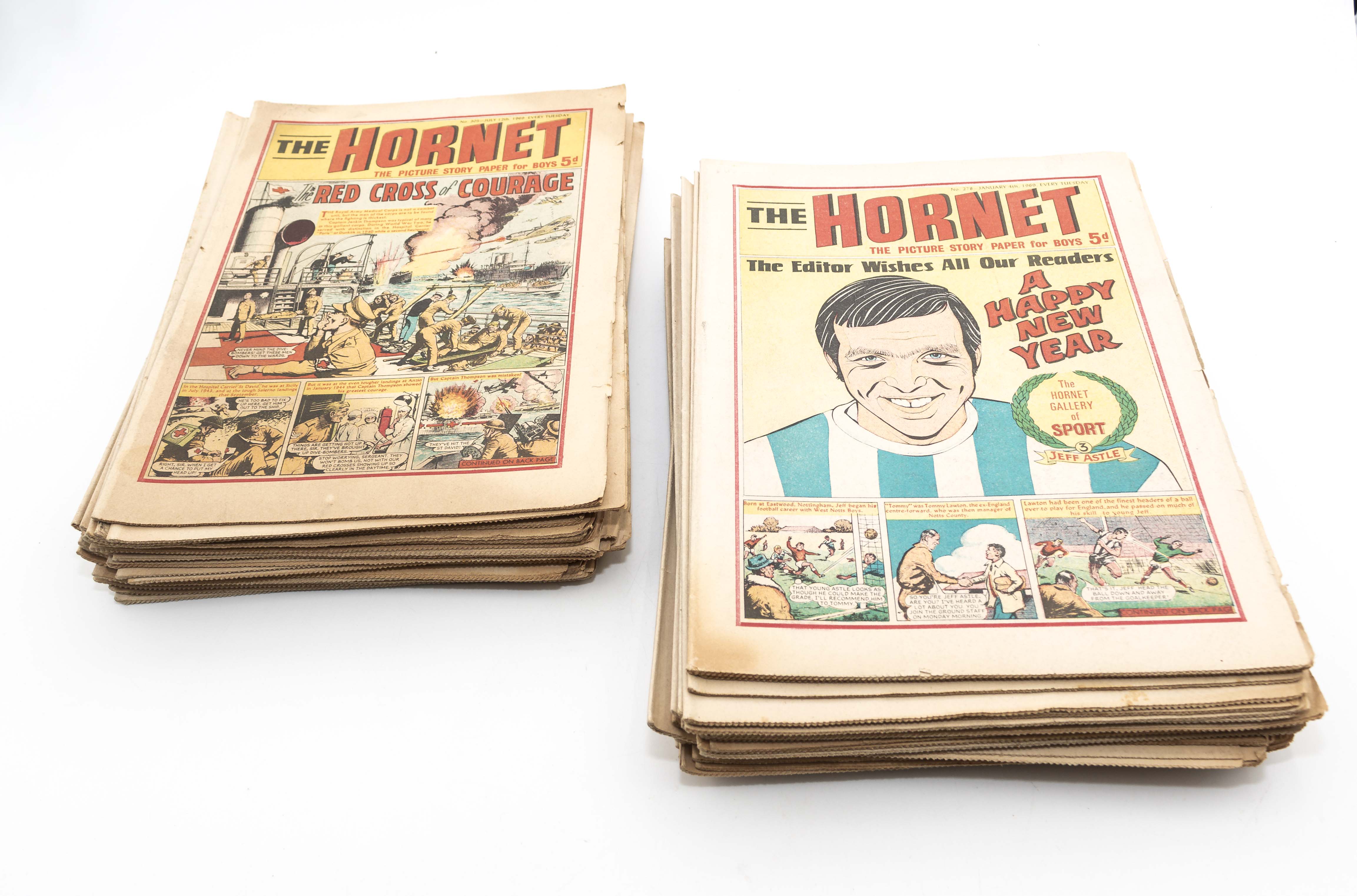 52 vintage Hornet comics 1969 full year