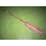 Vintage Canadian canoe paddle